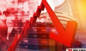 Stock Market Closed: शेयर बाजार में सुस्ती जारी, सेंसेक्स 575 अंक टूटकर बंद, निफ्टी 17700 के नीचे